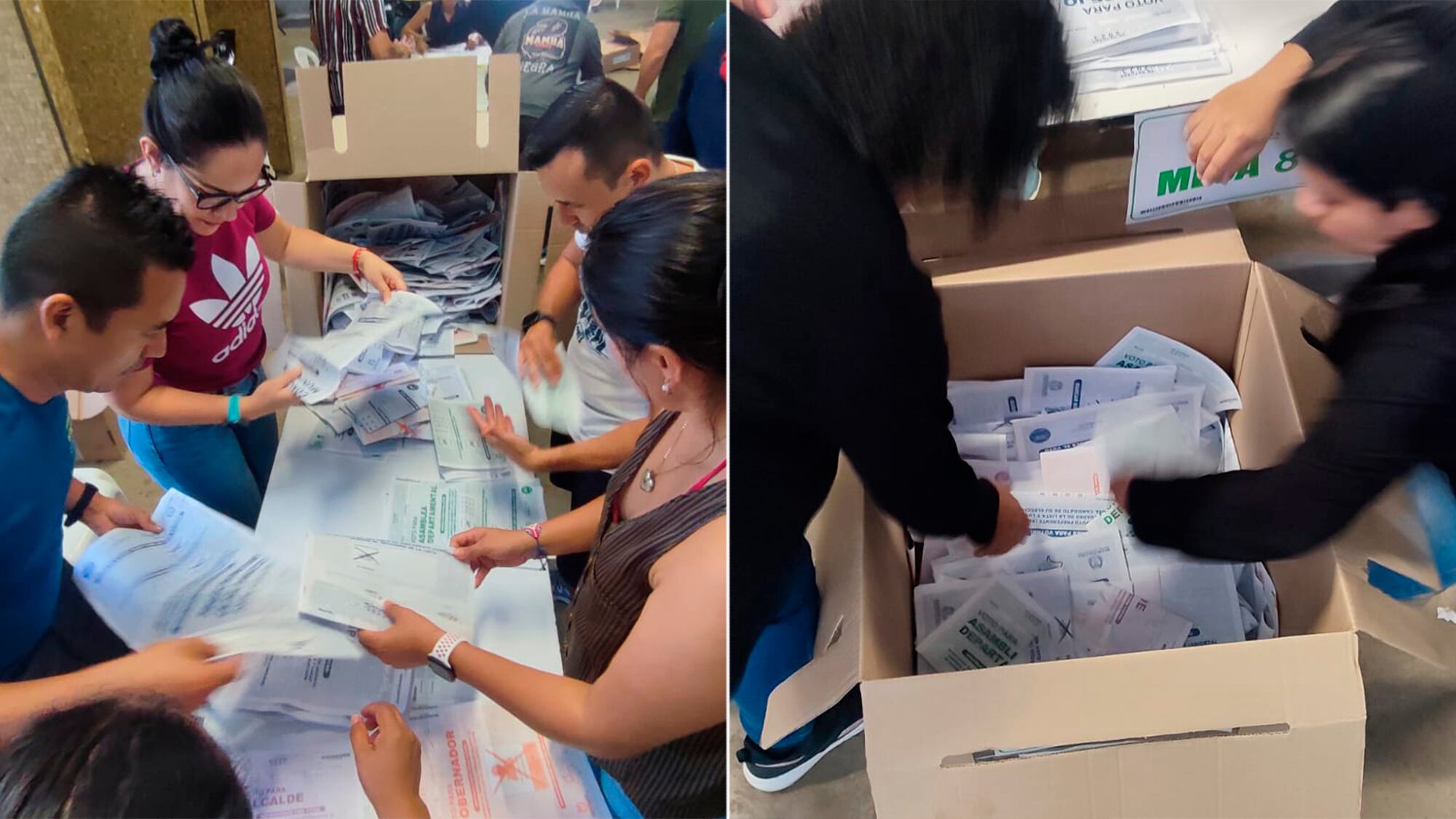 Cierre votación Region