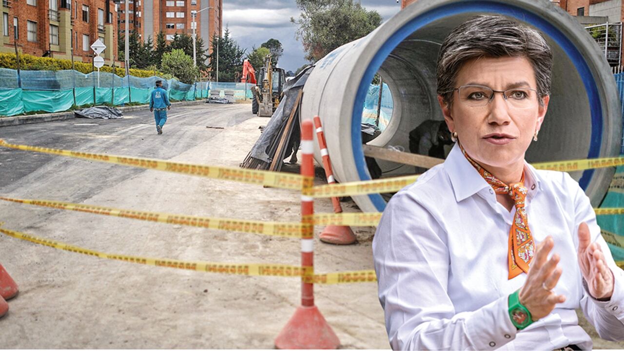 La alcaldesa Claudia López exige gestionar las obras que aún necesita la ciudad. Foto:esteban vega la-rotta-semana