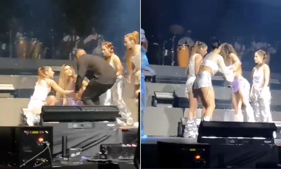 Greeicy Rendón en concierto en el Movistar Arena