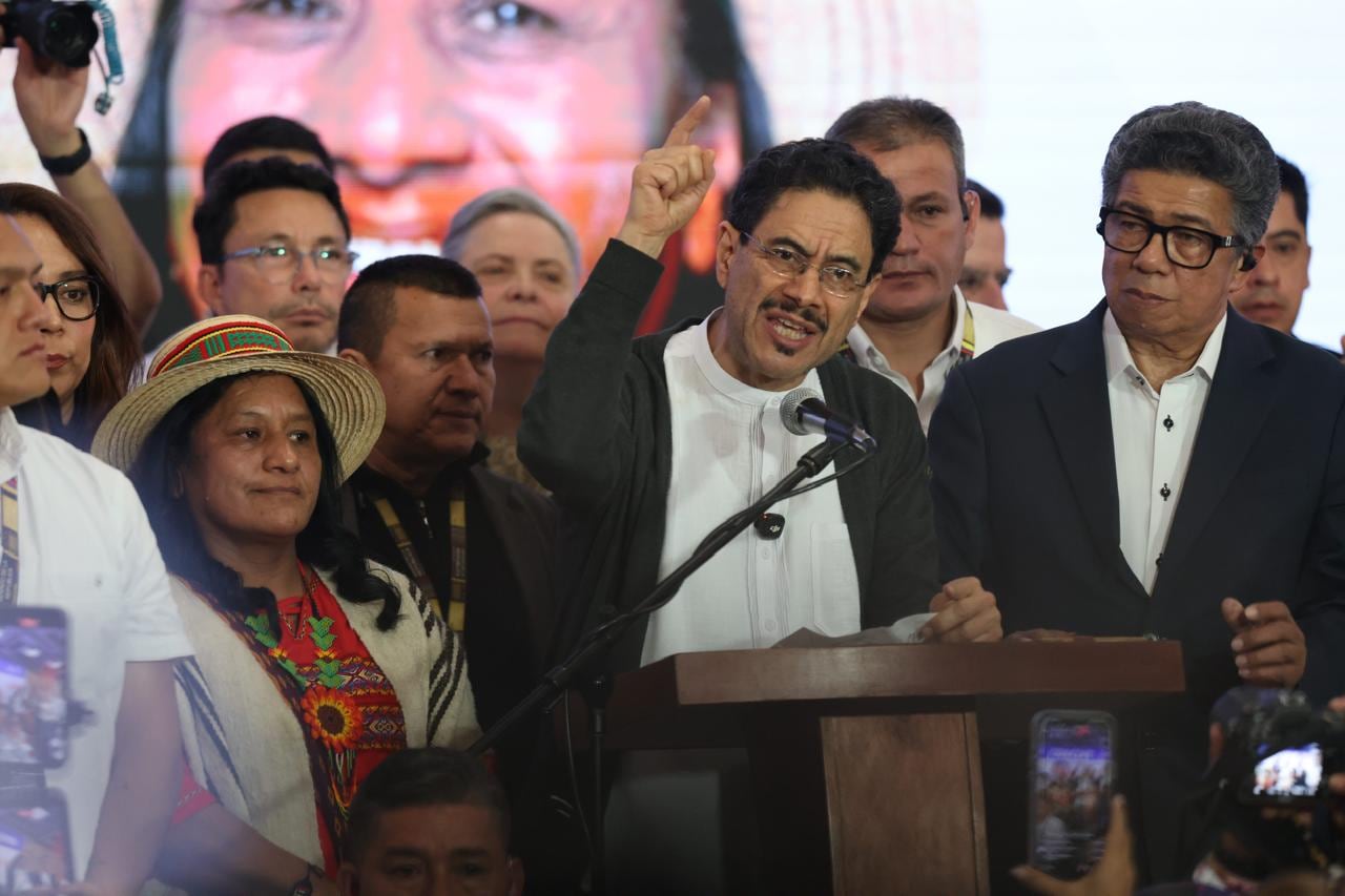 Candidato presidencial Iván Cepeda, resultados votaciones.
