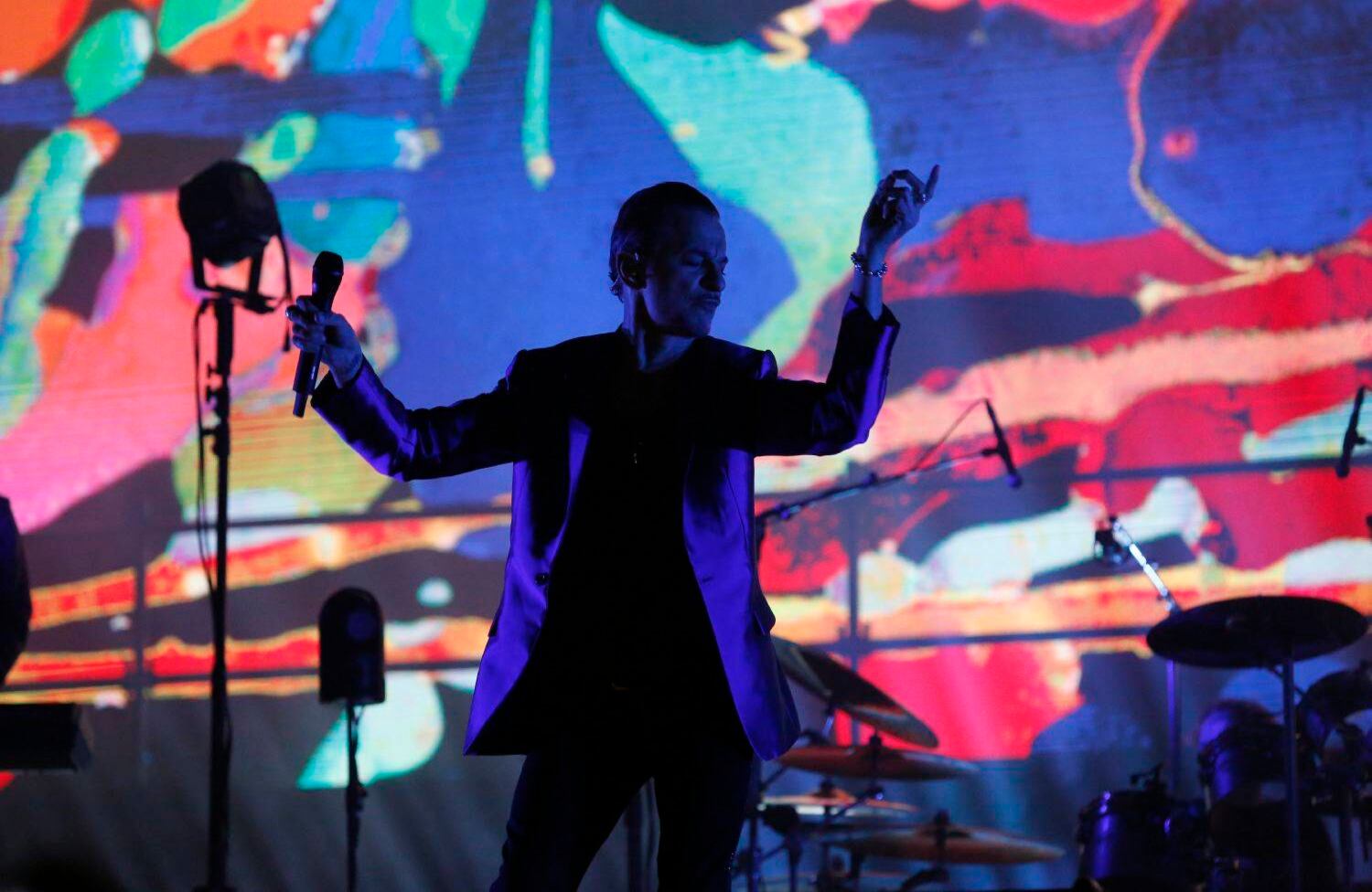 Gahan bailó y bailó y giró como un Derviche turco. Foto: Guillermo Torres/ Semana