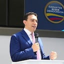 Alexánder Vega, registrador Nacional rindió una rueda de prensa en el marco del simulacro de preconteo de votos.