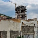 El predio, que ya había sido reportado por su estado de abandono, quedó con una mayor parte de la estructura destruida después del terremoto.