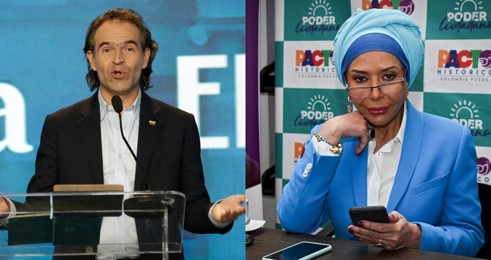 Federico Gutiérrez y Piedad Córdoba