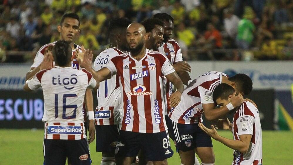 Jugadores del Junior de Barranquilla