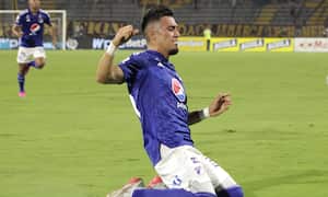 Fernando Uribe, jugador de Millonarios.