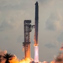 Starship de Space X en su despegue este 28 de septiembre.