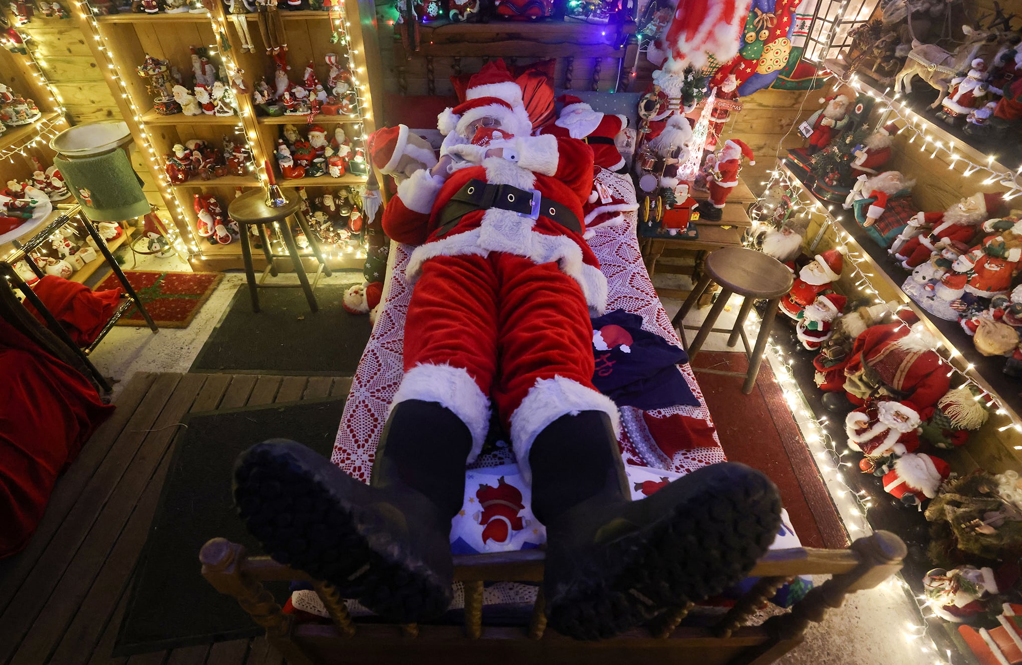 ¿Eres tú Santa Claus?