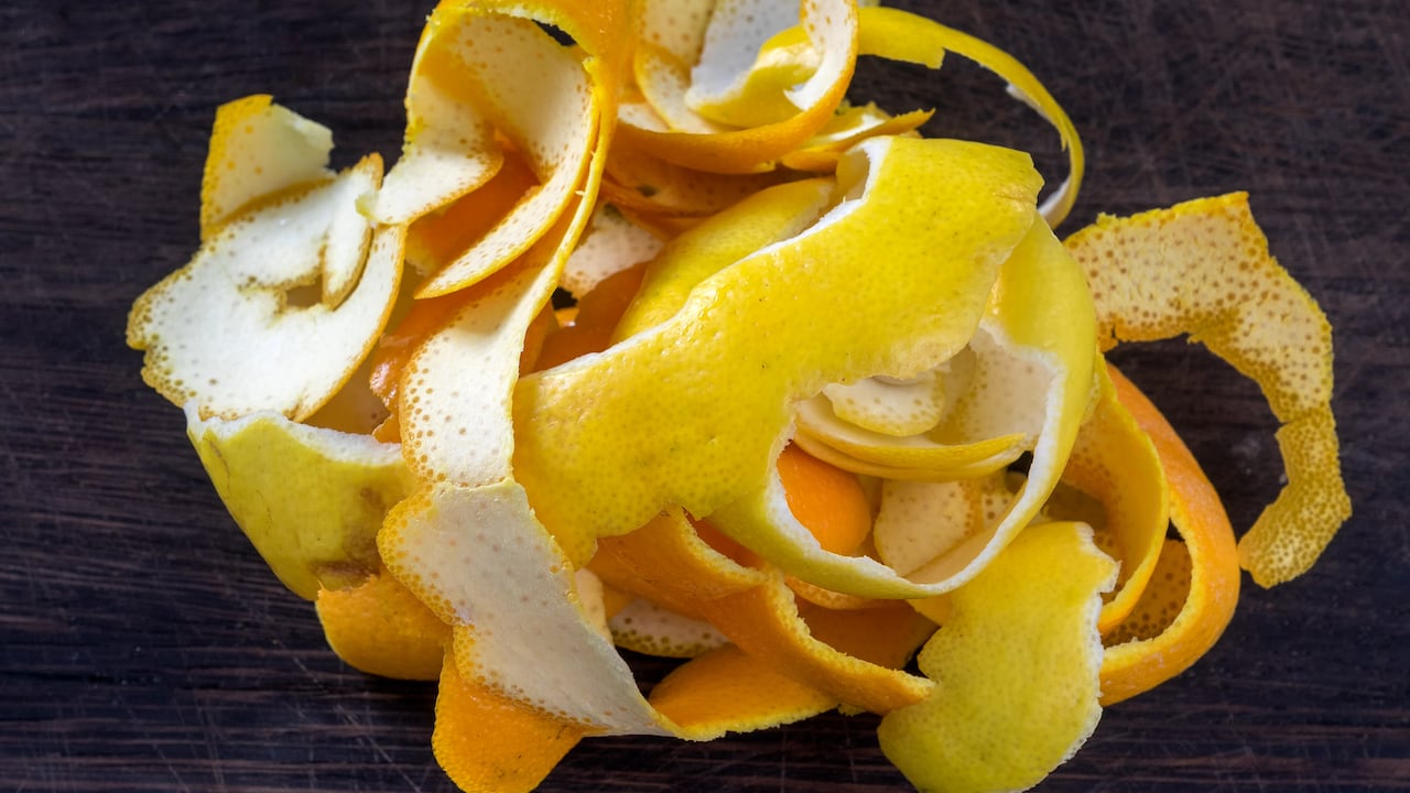 Cáscaras de cítricos