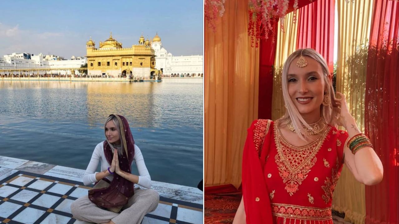 Ana también mostró los bailes típicos y la comida tradicional que se prepara en un matrimonio tradicional en la India, este tipo de eventos que se llevan a cabo hasta en 2 días seguidos