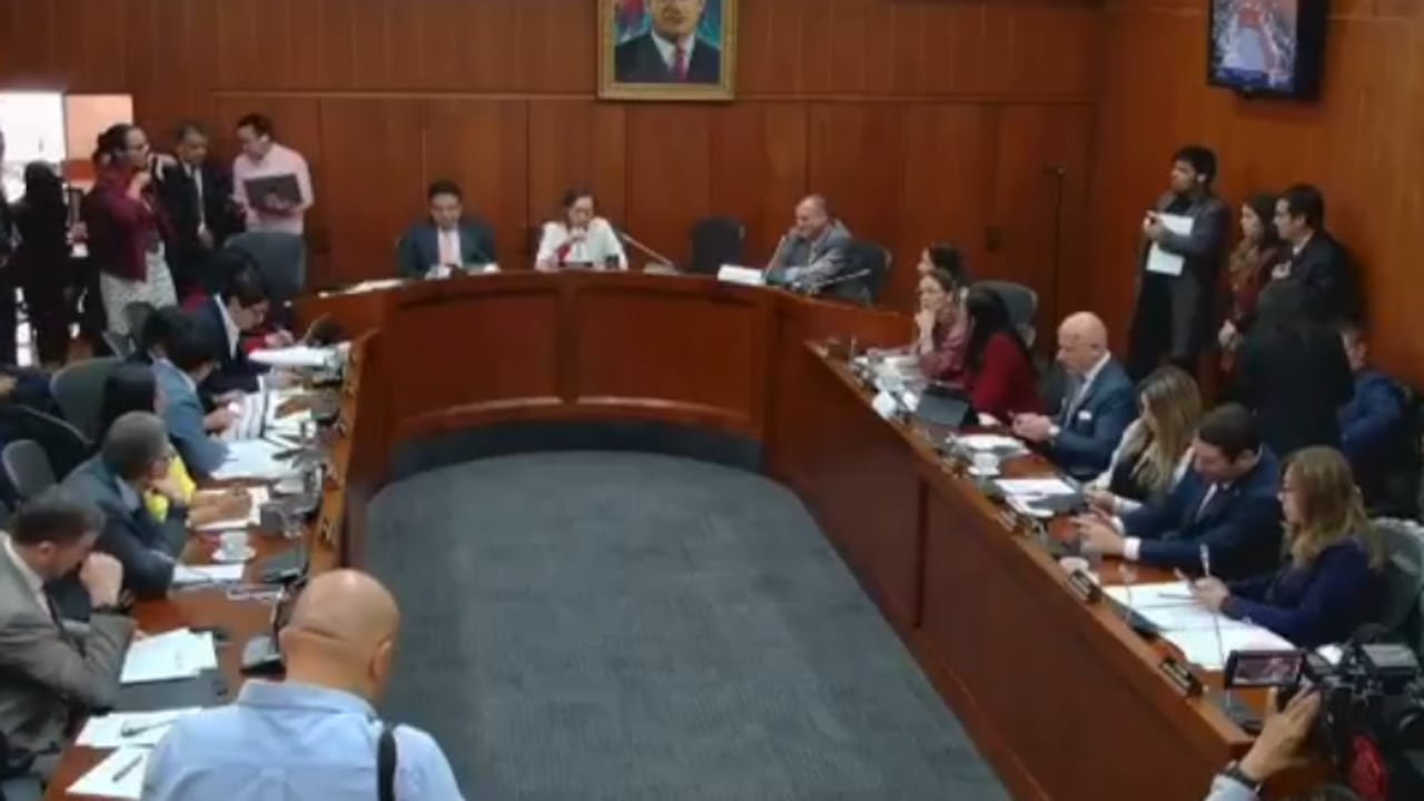 Debate de control político a Colpensiones en la Comisión Séptima de Senado.