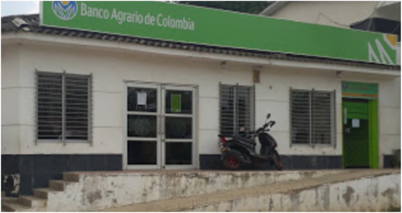 El Banco Agrario del municipio de Juan de Acosta, en el departamento del Atlántico