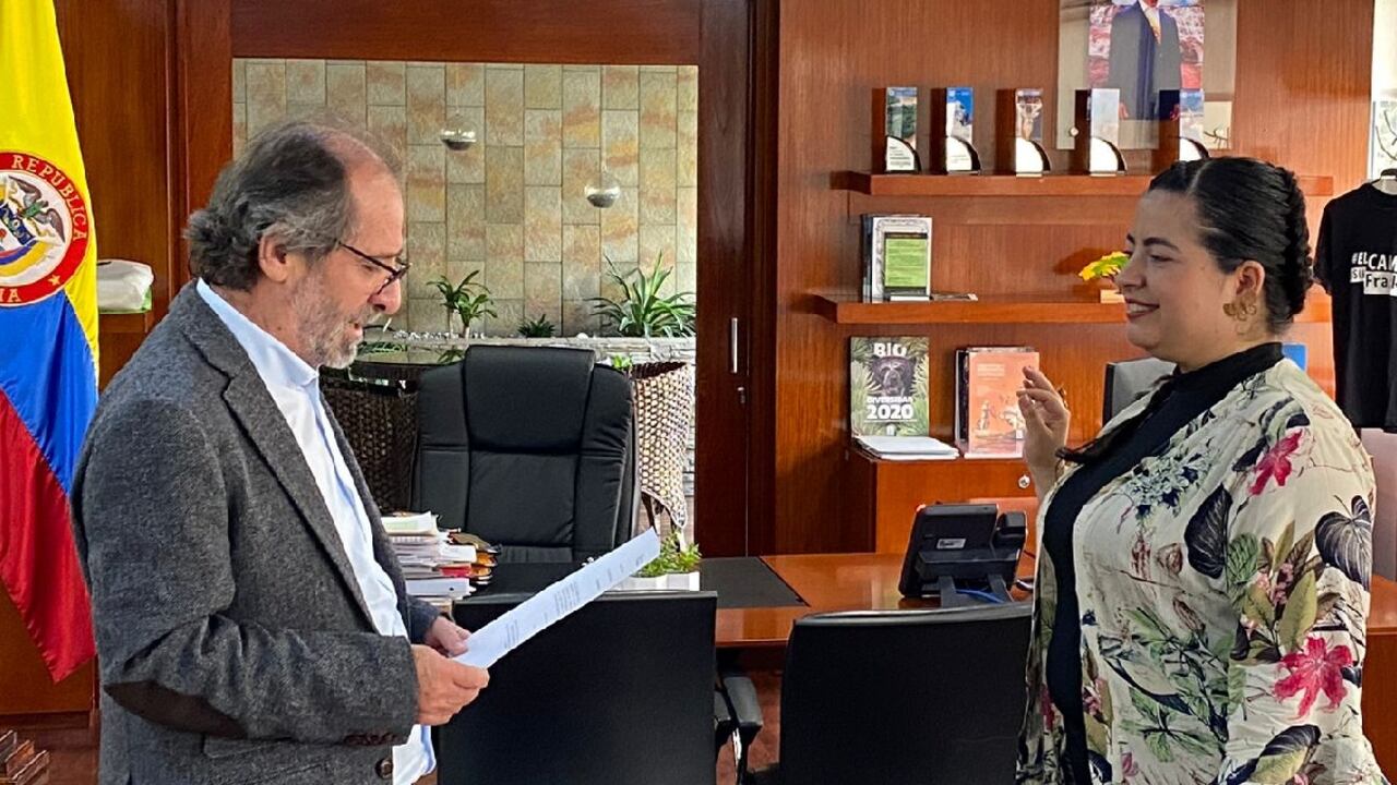 Ghisliane Echeverry Prieto se posesionó este martes 17 de enero como nueva directora del Ideam.