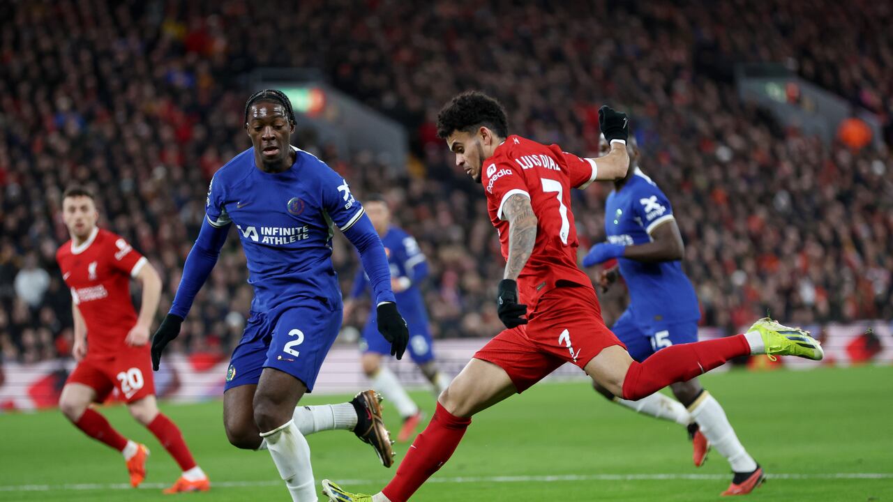 Luis Díaz le ha marcado dos goles esta temporada al Chelsea