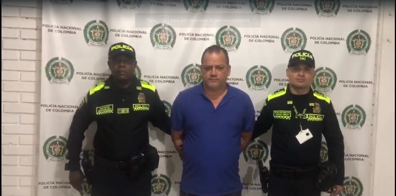 En medio de operativos en la ciudad de Cali se dio con su captura.
