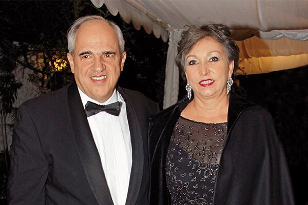 Ernesto Samper y Jackie Strauss de Samper.