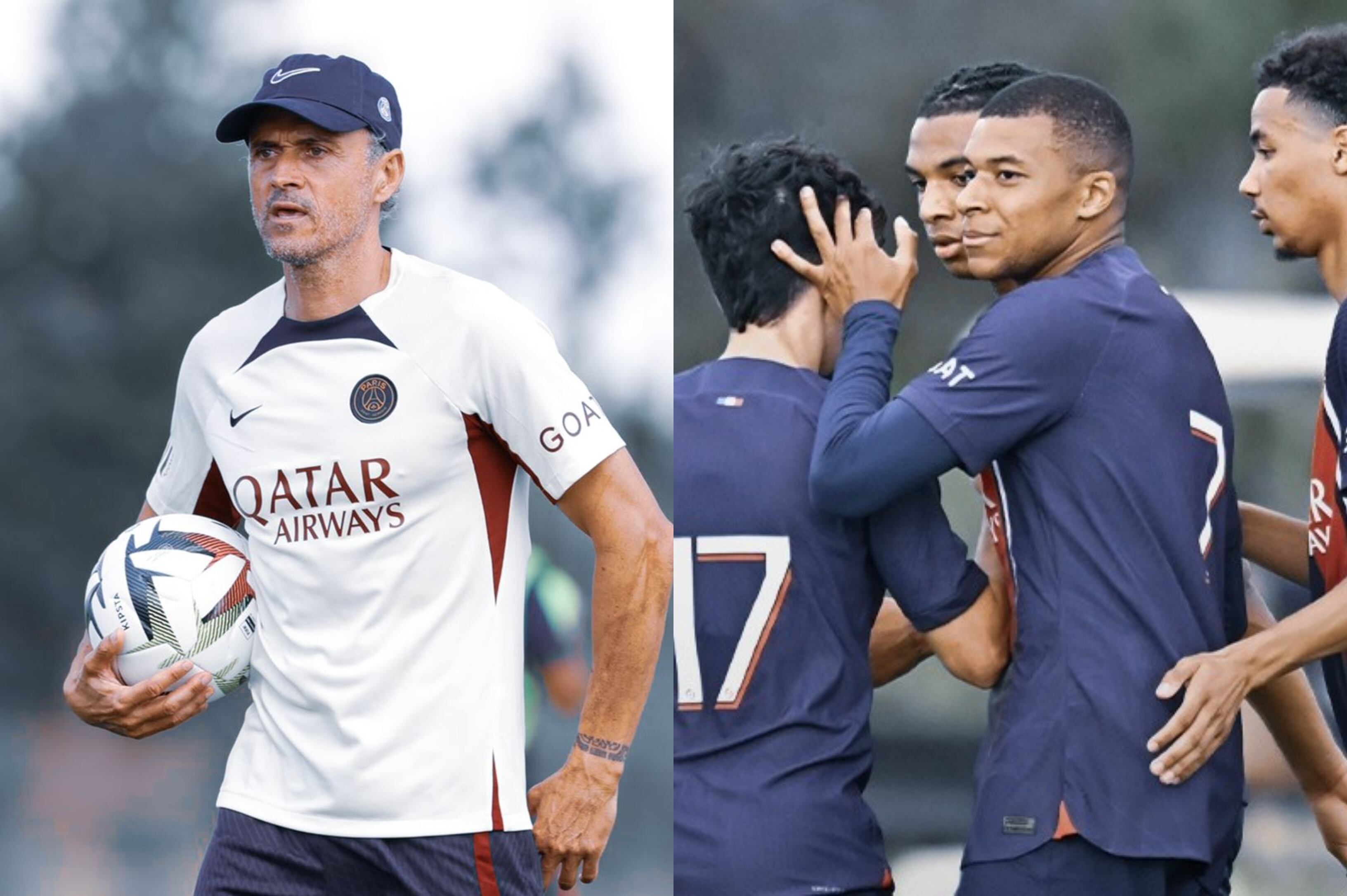 Luis Enrique - Kylian Mbappé