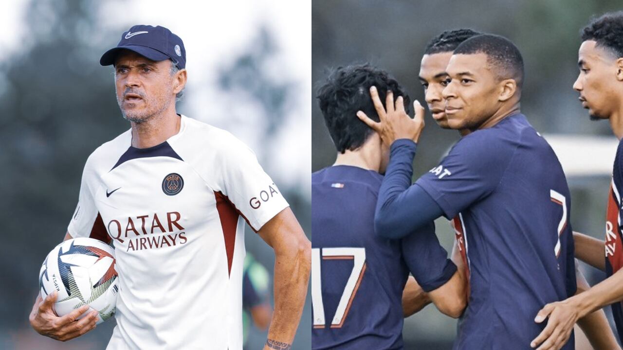 Luis Enrique - Kylian Mbappé