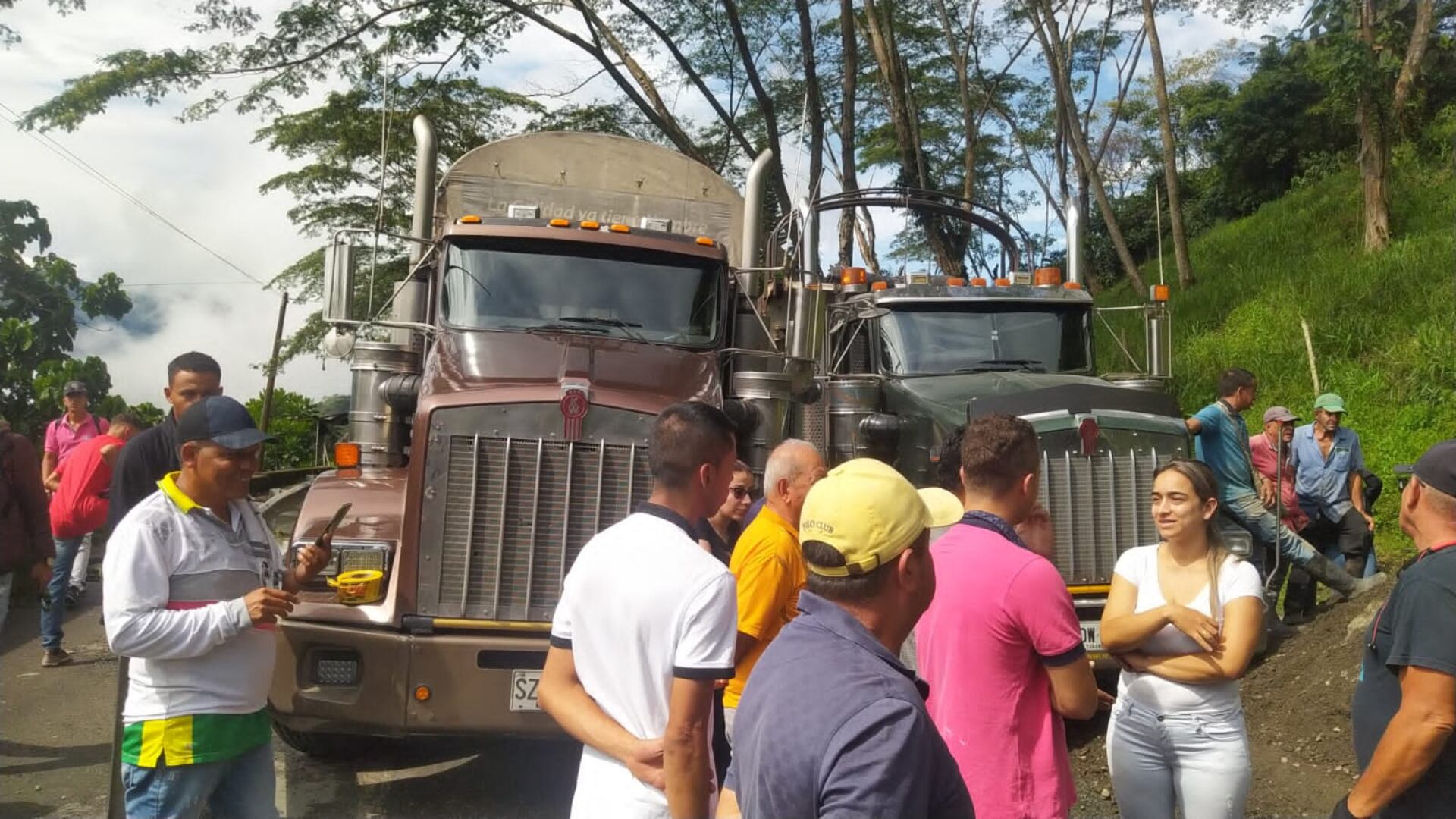 Troncal de Occidente en Antioquia.
