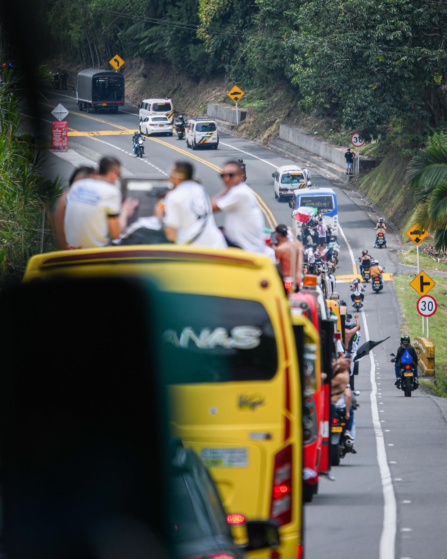 Hinchas del Once Caldas