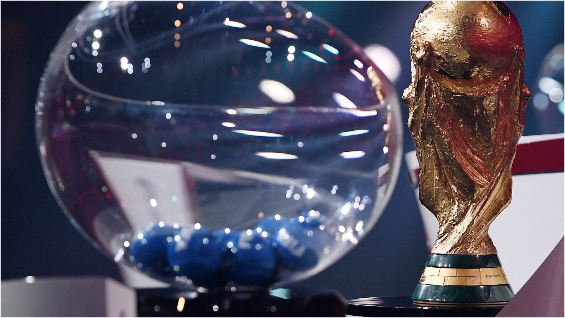 Foto de referencia del sorteo mundialista