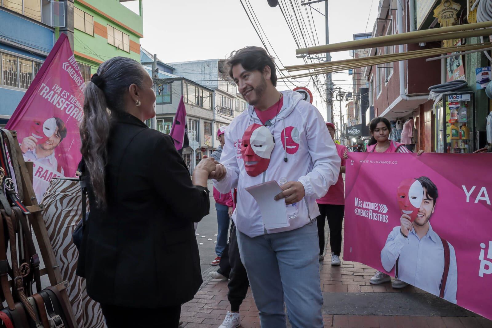 Nicolás Ramos, candidato a la Alcaldía de Bogotá.