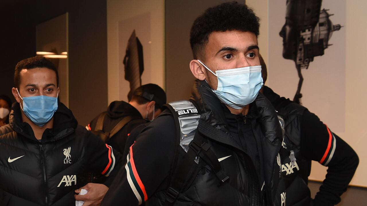 Luis Díaz recibe su tercera suplencia desde que llegó a Anfield