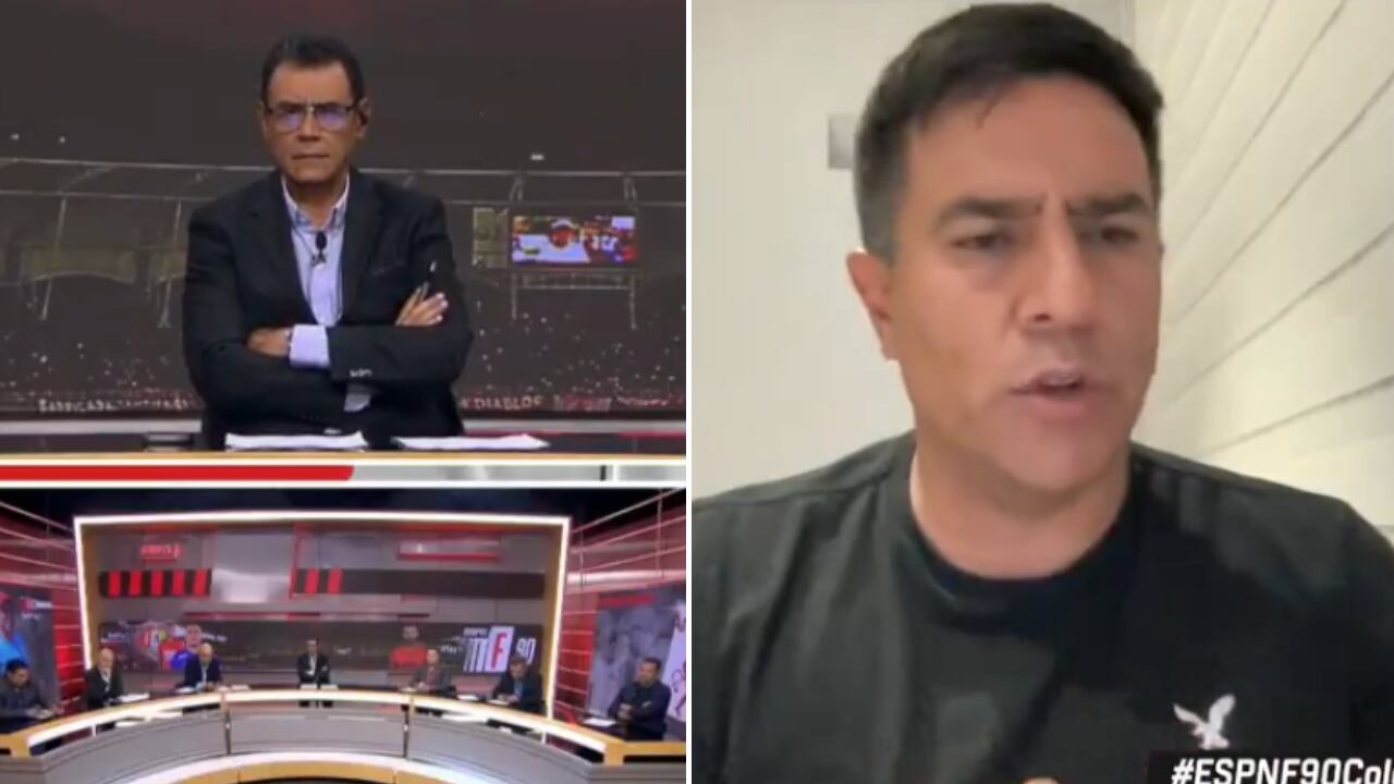 César Farías vivió un momento tenso en plena entrevista