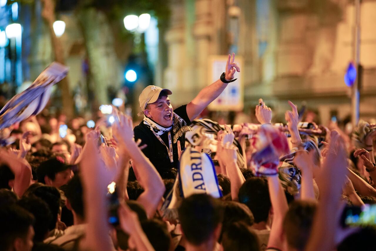 Hinchas del Real Madrid