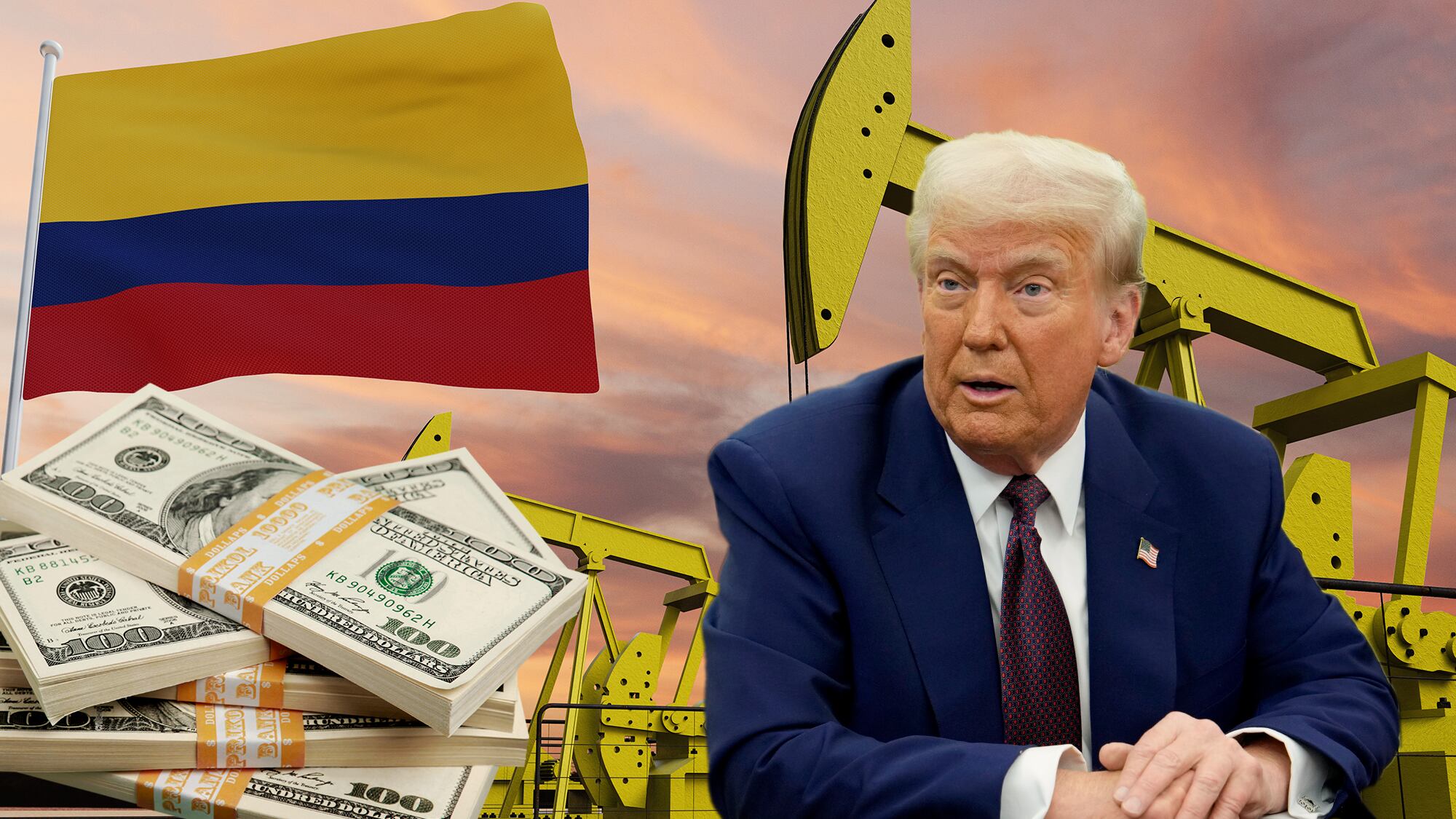Donald Trump Petroleo dólares
