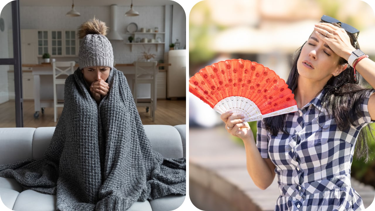 El país registra fuertes contrastes entre las temperaturas del día y la madrugada.