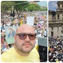 Andrés Rodríguez, uno de los organizadores de la marcha este sábado en el país.