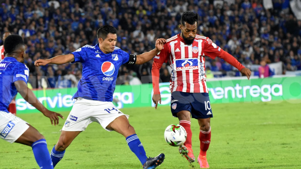 Junior Millonarios. Foto: Dimayor