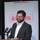 Gabriel Boric fue agredido con piedra durante su visita a Coquimbo.