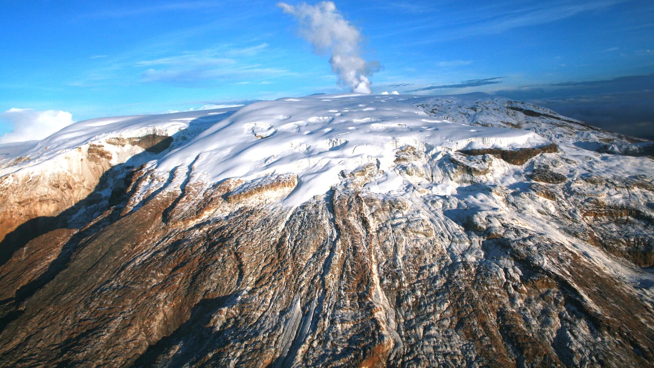 El entorno del Nevado del Ruiz concentra el proyecto geotérmico Valle de Nereidas, actualmente en fase de exploración.
