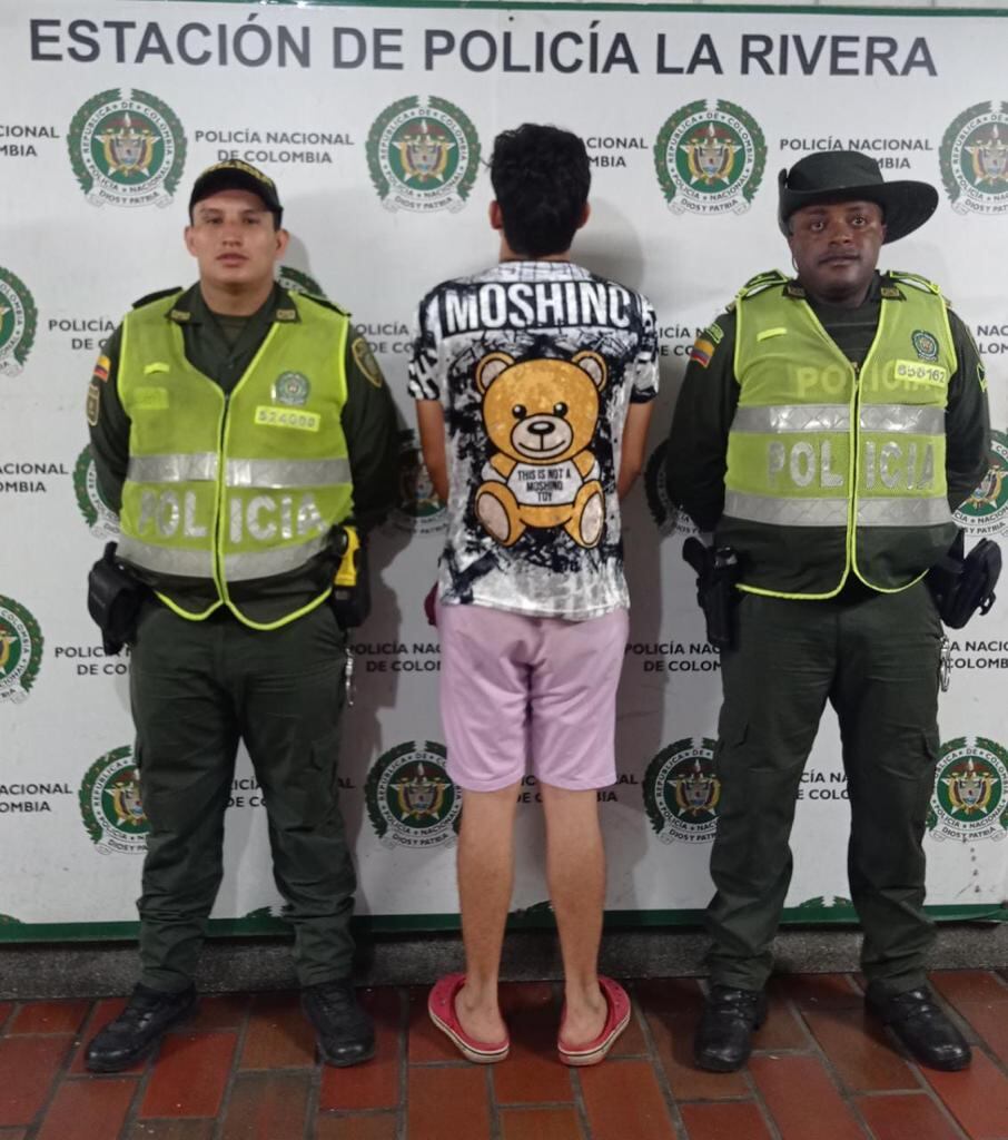 Presunto responsable capturado.