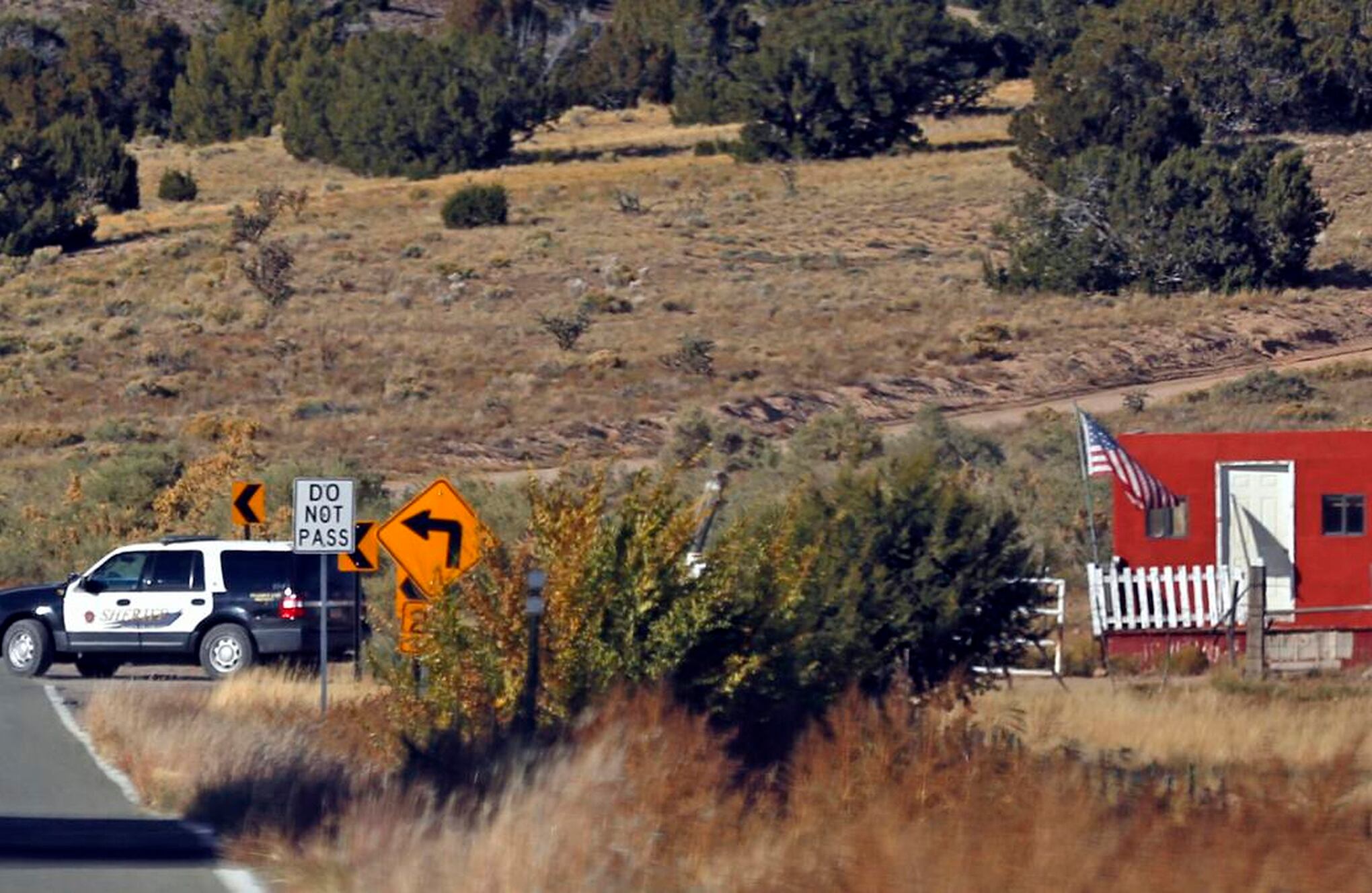 Donde actor Alec Baldwin disparó una pistola de utilería, matando a una directora de fotografía