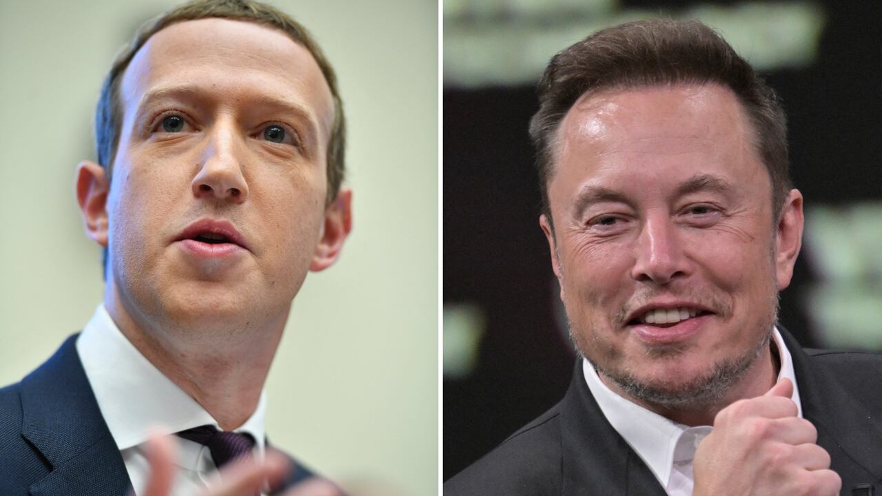 Mark Zuckerberg y Elon Musk pactaron una pelea a través de redes sociales.
