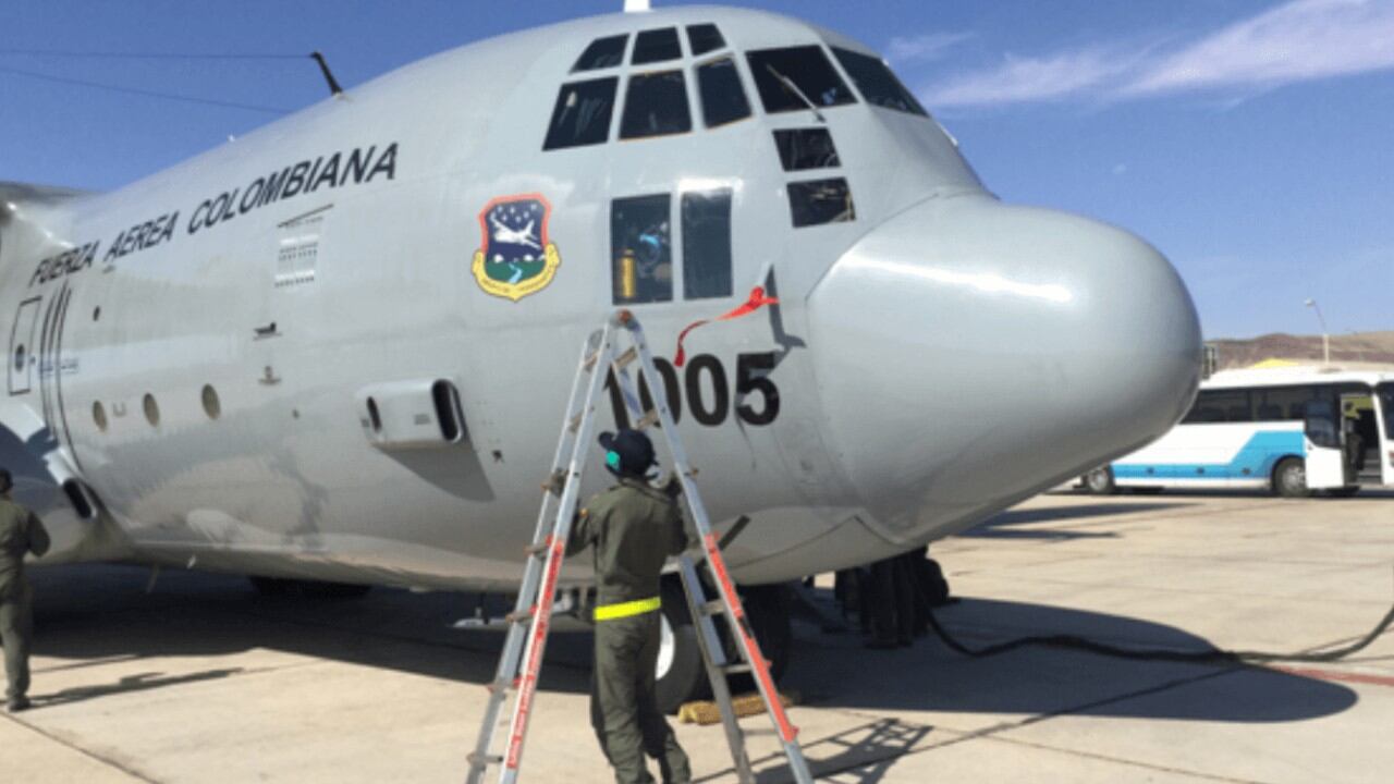 El C-130H puede alcanzar un rango cercano a los 3.800 kilómetros. (Imagen de referencia)