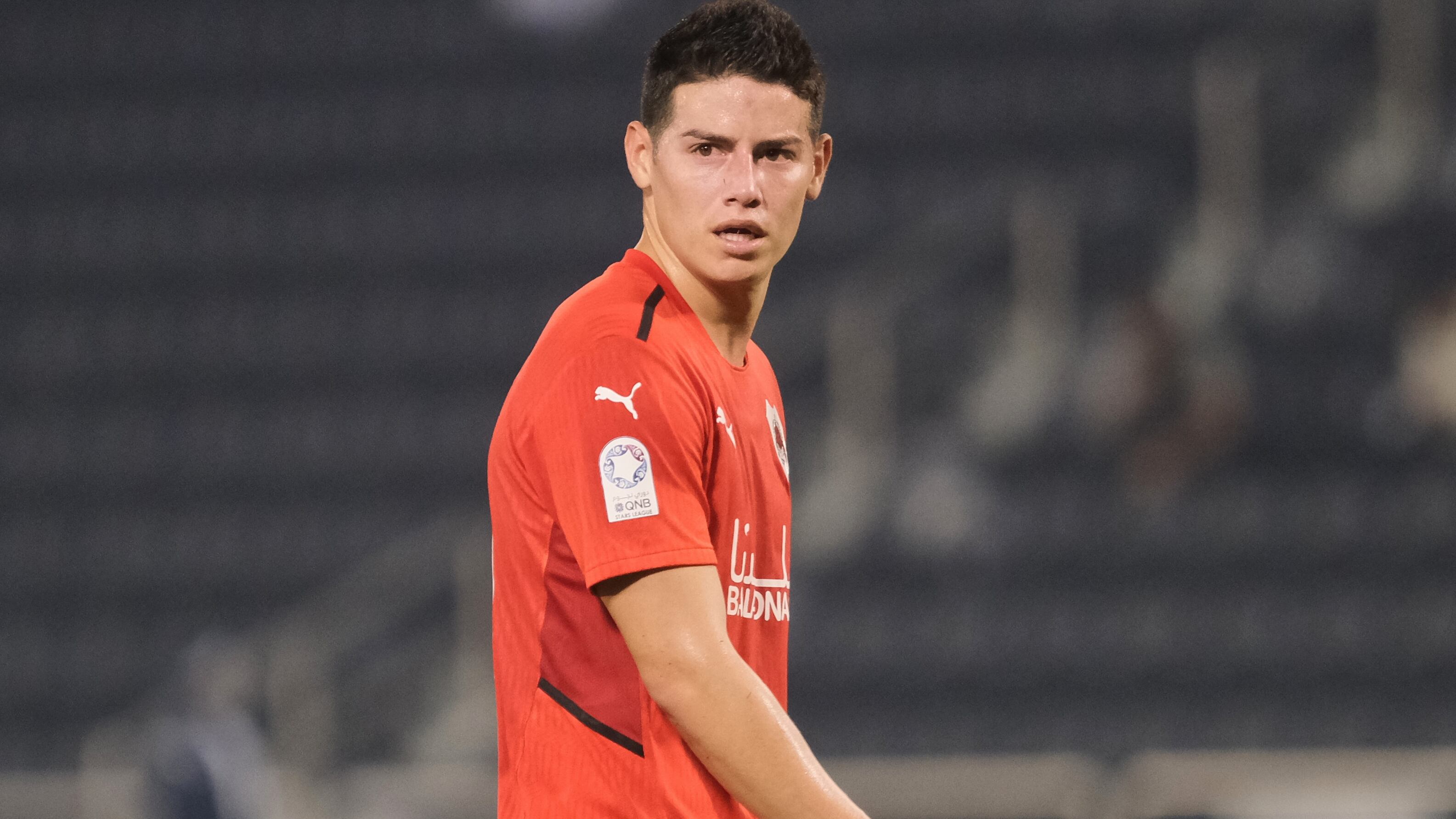 James Rodríguez se pinta el pelo de color rosa