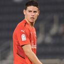 James Rodriguez (10) of Al Rayyan reacts during the QNB Stars League match between Al Gharafa and Al Rayyan at the Jassim Bin Hamad Stadium in Doha, Qatar on 24 February 2022. (Photo by Simon Holmes/NurPhoto via Getty Images)