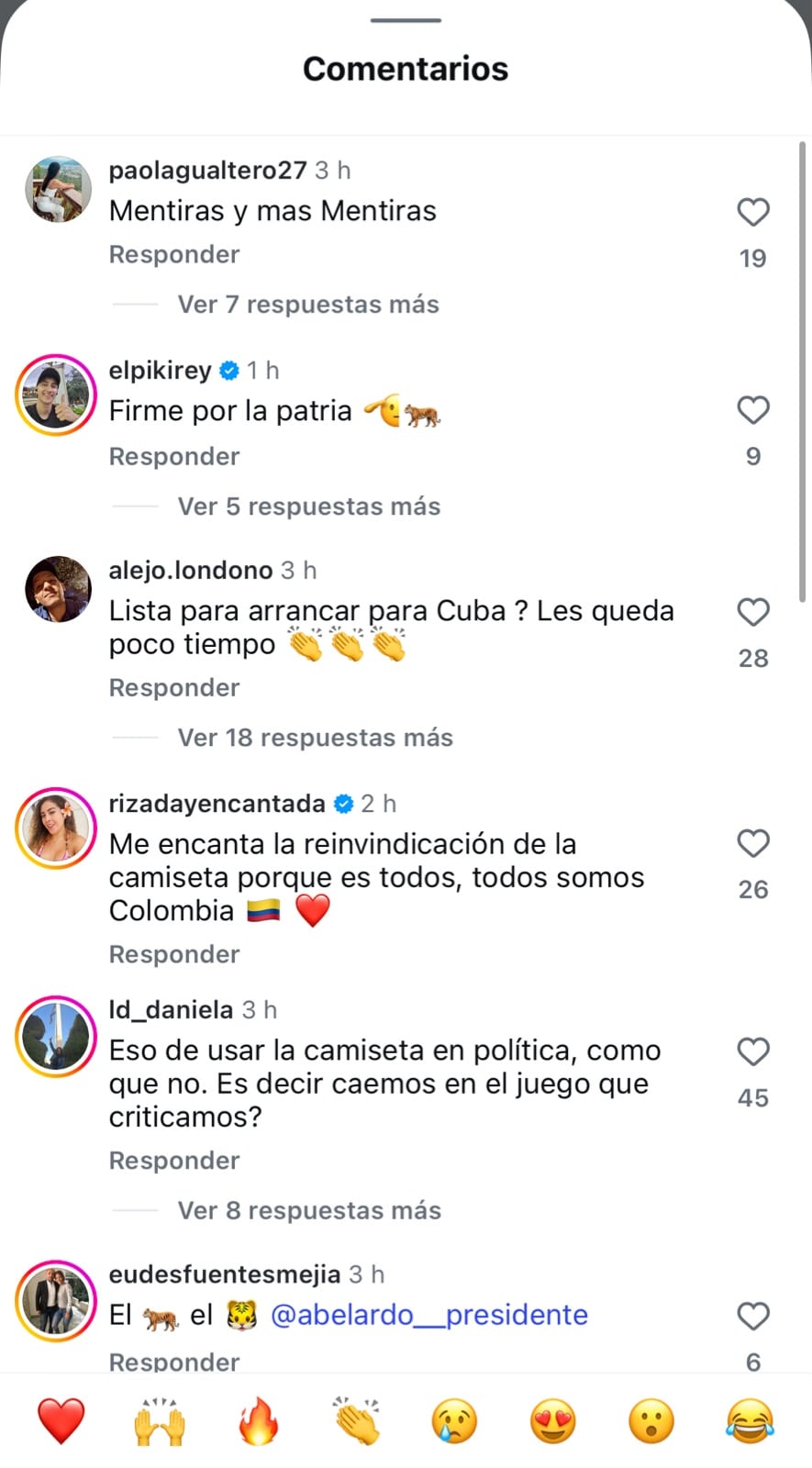 Criticas a María Fernanda Carrascal por el uso de la camiseta