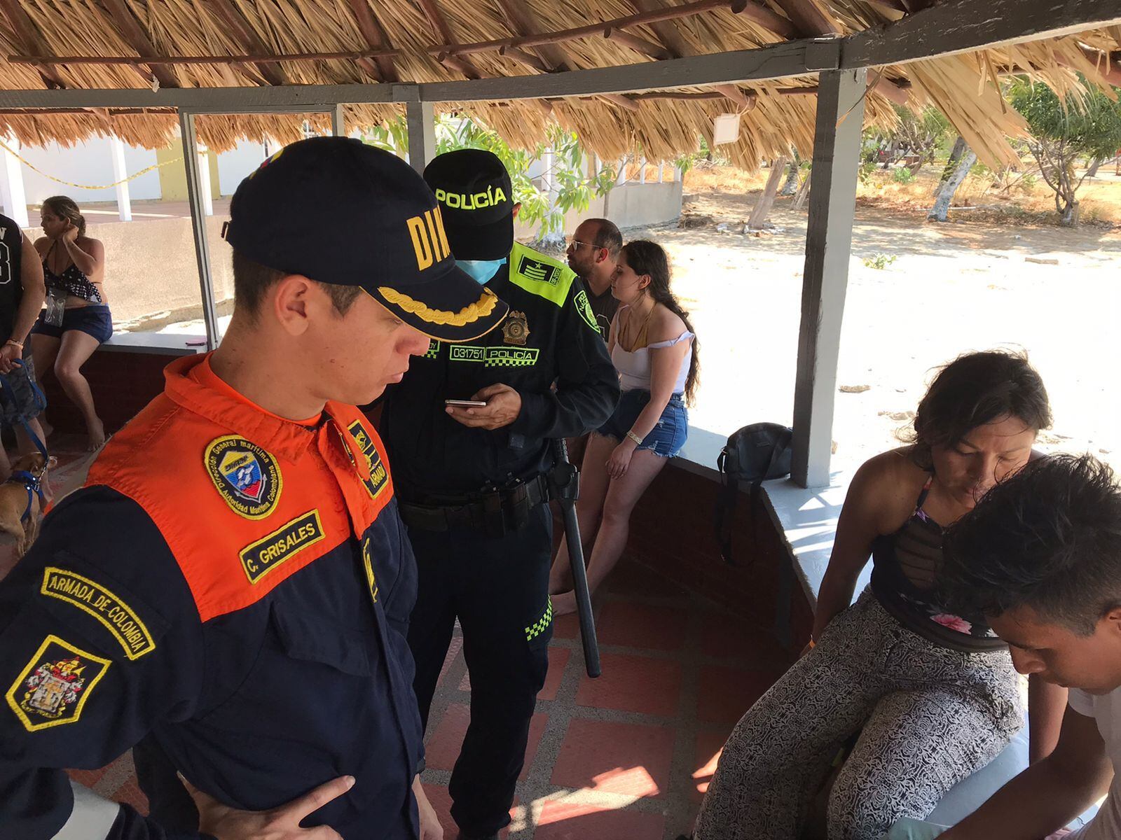 Las personas a bordo de la embarcación no registraron grados de alcoholemia en las pruebas realizadas