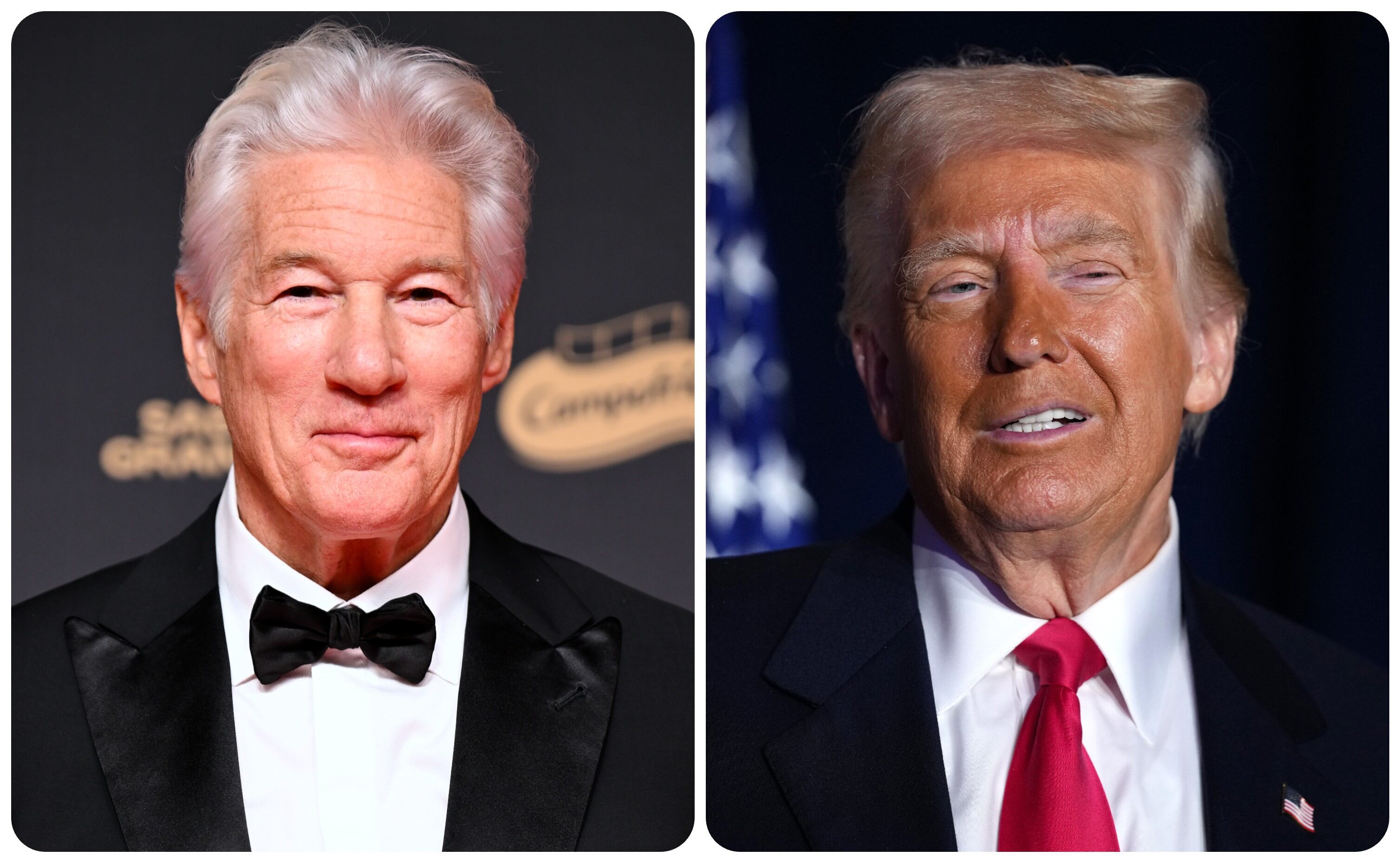 Richard Gere and Donald Trump