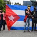 Imagen de la protesta.