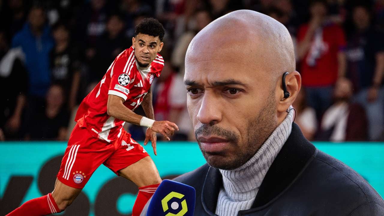 Luis Díaz y Thierry Henry