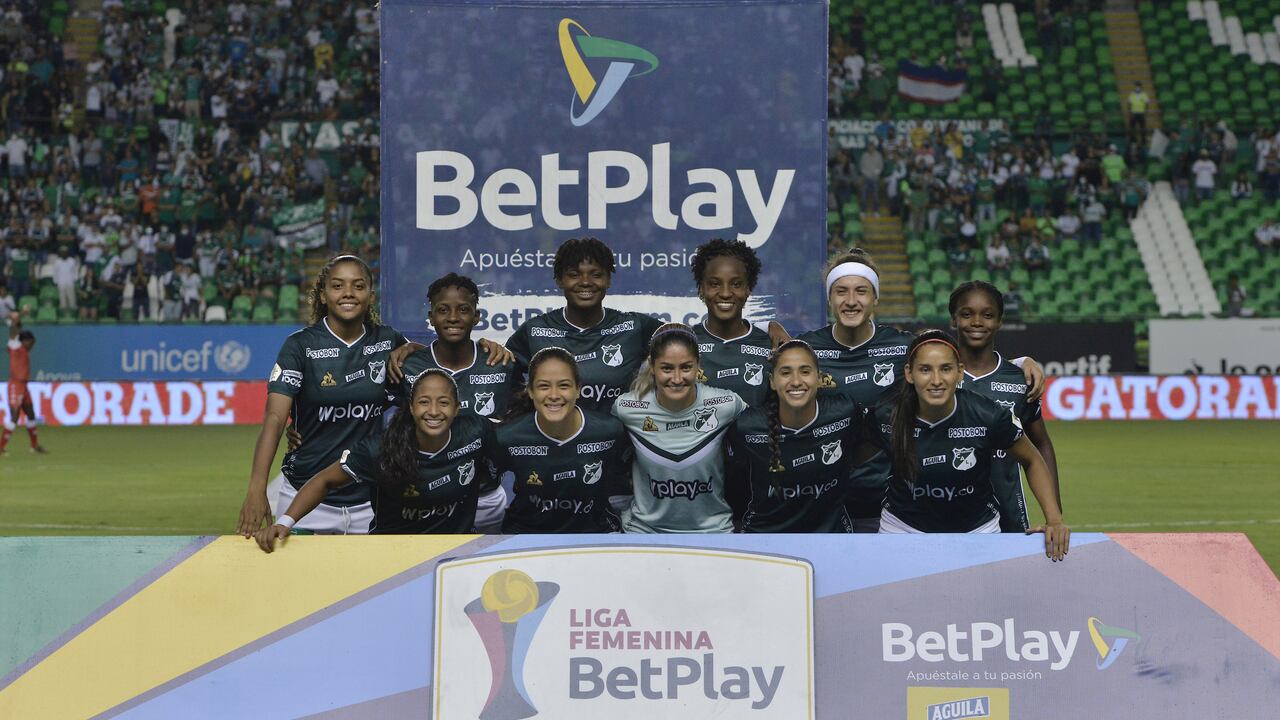 Deportivo Cali, equipo campeón de la liga femenina 2021.