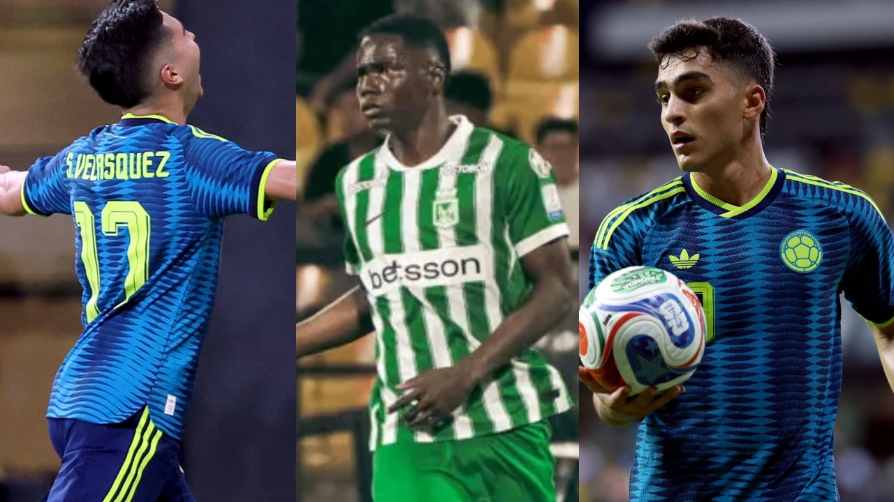 Samuel Velásquez, Néider Parra y Juan Rengifo