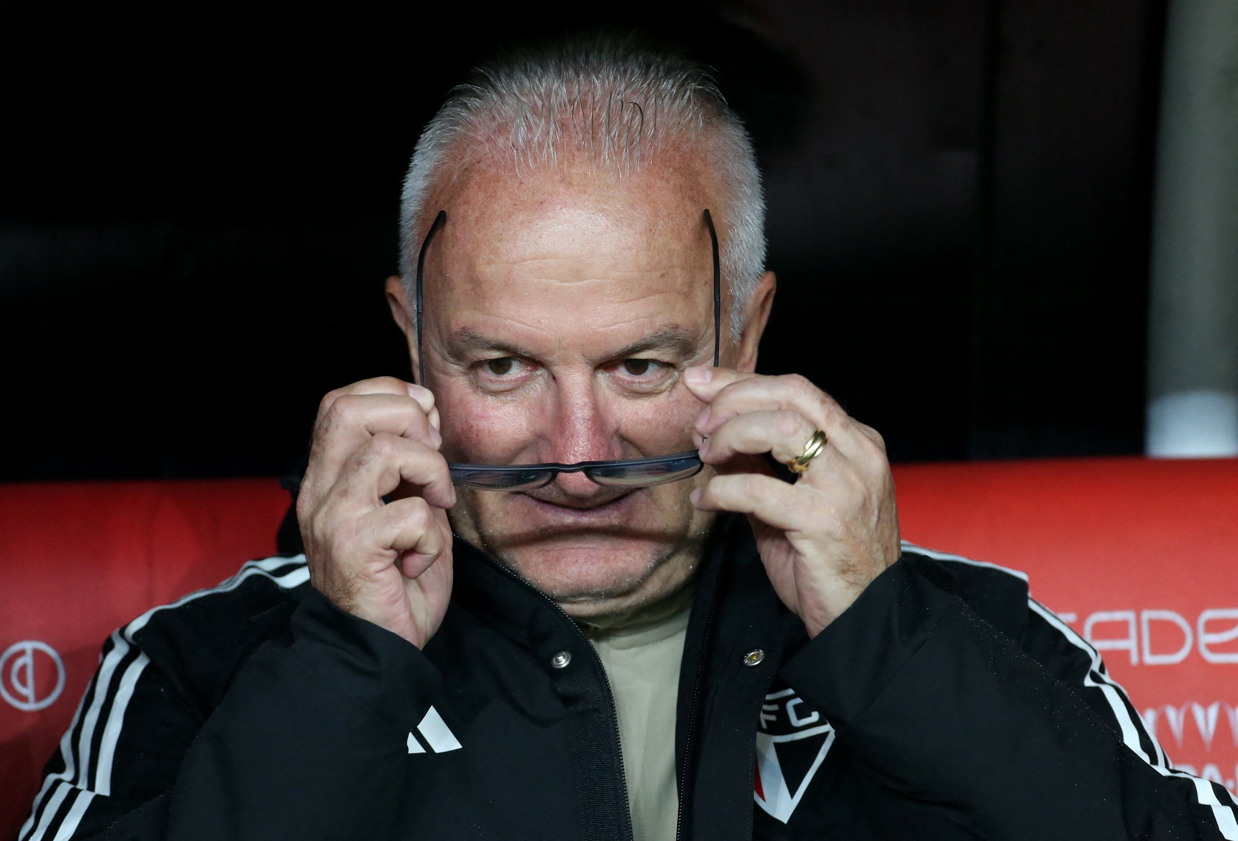Soccer Football - Brasileiro Championship - Internacional v Sao Paulo - Estadio Beira-Rio, Porto Alegre, Brazil - September 13, 2023 Sao Paulo coach Dorival Junior  before the match REUTERS/Diego Vara