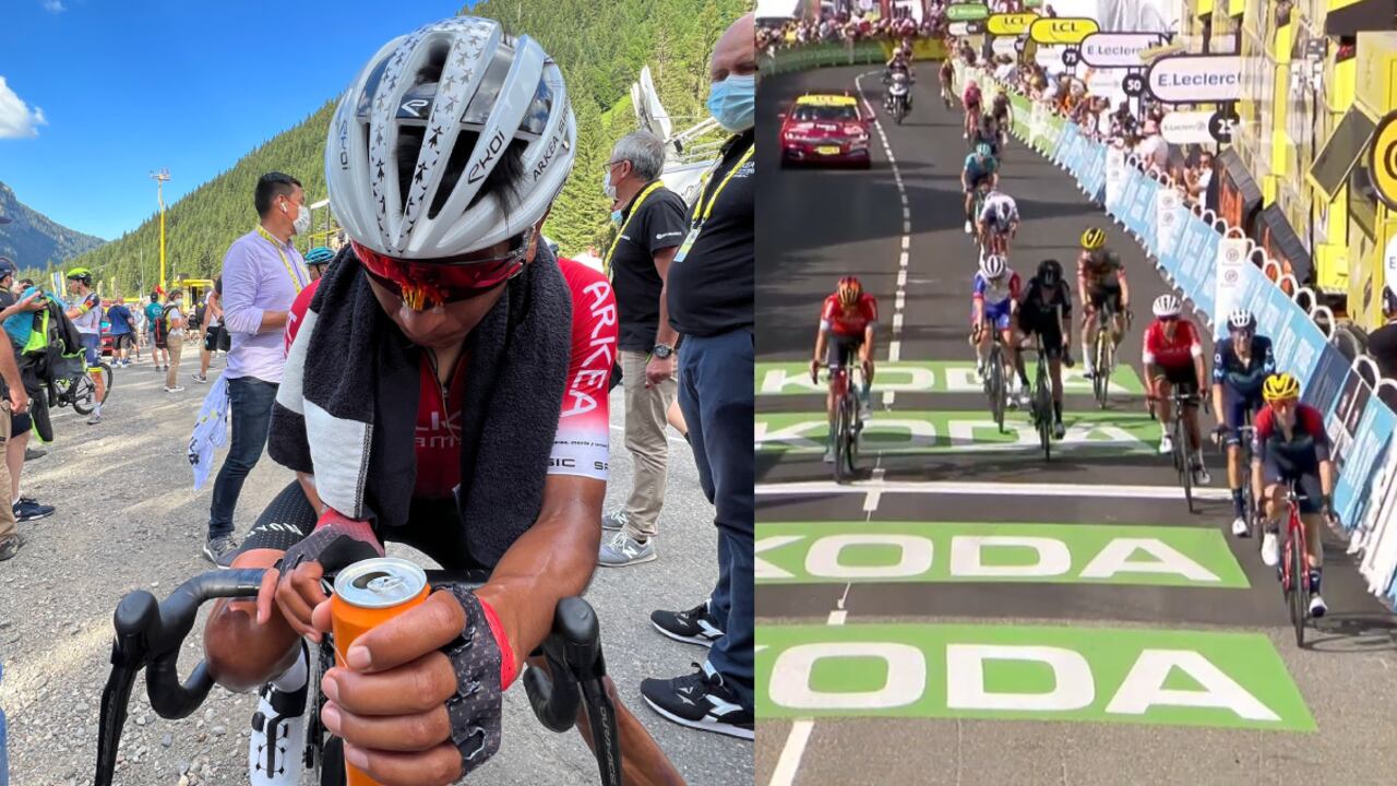Nairo Quintana. Tour de Francia 2022. Foto: Twitter oficial Team Arkéa Samsic (@Arkea_Samsic)